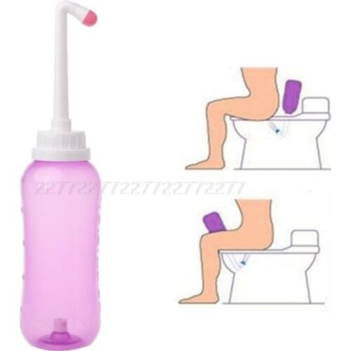 500ml Portable Bidet Sprayer Personal Cleaner Hygiene Bottle Spray Washing