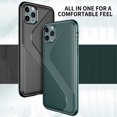 Luxury Shockproof Protection Soft TPU Mobile Phone Case For iPhone 12 Pro Max Mini 11 X XS XR 7 8 Plus Back Cover Fundas Coque