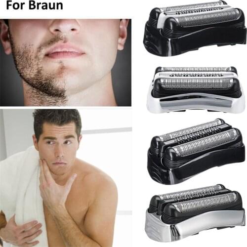 Replacement Shaver Part Cutter Men Electric Accessories Double For Braun Razor 32B 32S 21B 3 Series ABS Stainless Steel 2021 New