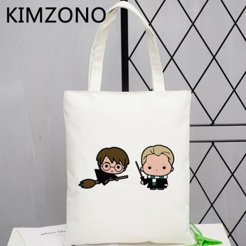 Draco Malfoy shopping bag eco shopper recycle bag handbag bolso bag fabric bolsas reutilizables sacola reusable sac tissu