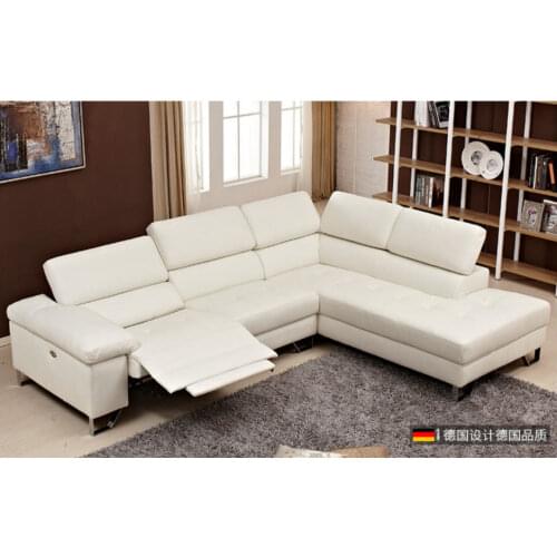 Living Room Sofa L shape corner sofa recliner electric couch real genuine leather sectional sofas muebles de sala para casa cama