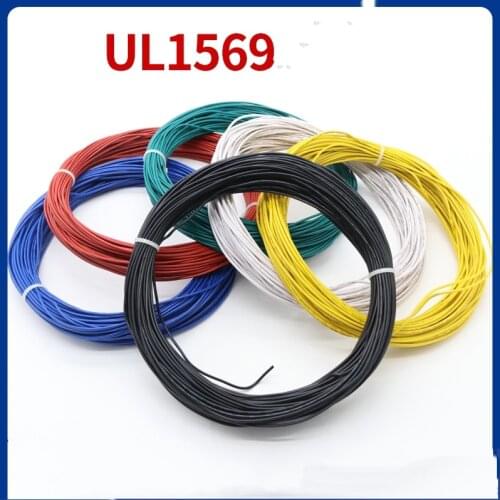 UL1569 PVC Electronic Wire 16AWG/30AWG Tinned Copper Electrical Equipment Cable 1Meter