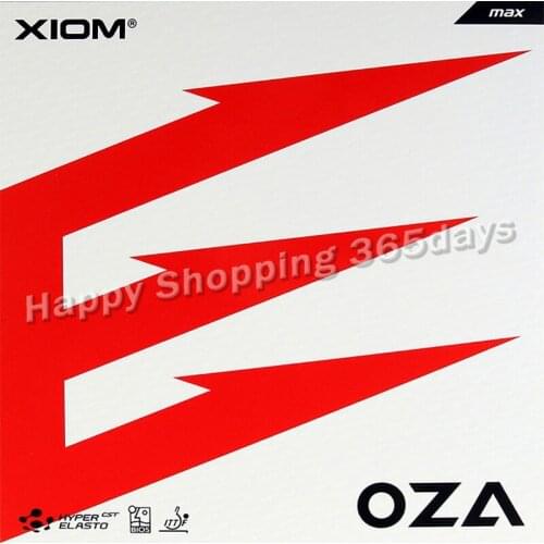 XIOM OZA (Tacky Rubber + BIOS Sponge, Spin & Control) Table Tennis Rubber Ping Pong Sponge Tenis De Mesa