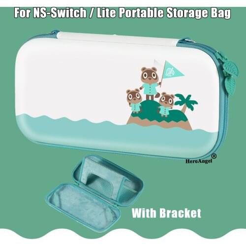 Animal Crossing New Storage Bag For Nintendo Switch Hard Case NS Lite Console Carrying Portable Travel Bag Game Accessories