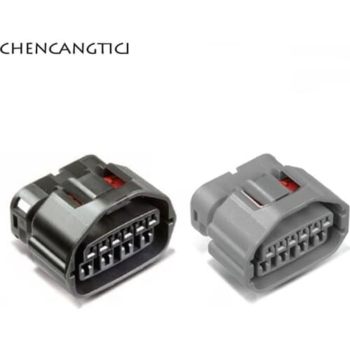 1 Set 10 Pin Way KET Auto Waterproof Cable Connector Electrical Housing Socket Plug For KIA Carnival Gearbox MG641288-4