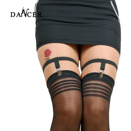 2 pcs ligas sexy Punk harajuku legs Garter Belt set Fashion girl Dress can use with punk stocking ligueros mujer lenceria