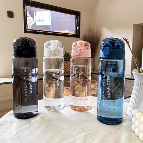780ML Outdoor Sports Water Bottle Plastic Large Capacity Fitness Portable Men Women Space Cup