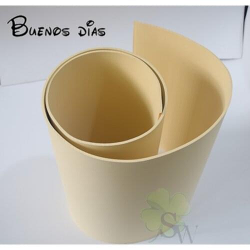 Free shippment 25degree Beige Color Eva Foam Sheets,Craft Handmade Material for Cosplay