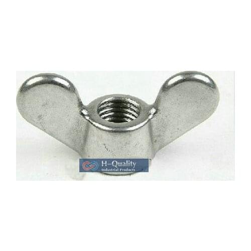 Free Shipping Wholesale Forged Stainless Steel Heavy Duty M8 Butterfly Wing Nuts