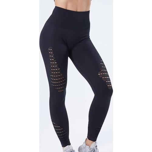Seamless Tummy Control Yoga Pants Stretchy High Waist Compression Tights Sports Pants Push Up Running Women Gym Fitness Leggings