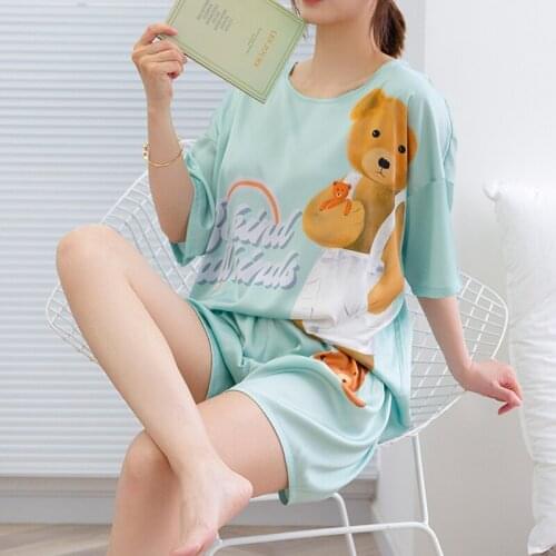 BKCJQA Women's Pajamas-shirts
