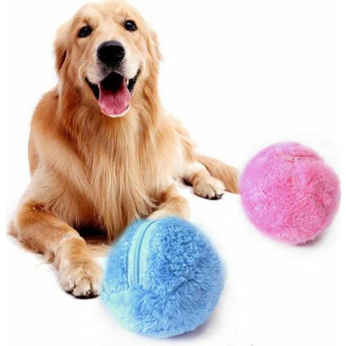 Pet Electric Toy Ball Magic Roller Ball Toy Automatic Roller Ball magic ball Dog Cat Pet Toy Need To Use Battery 5pcs/Set
