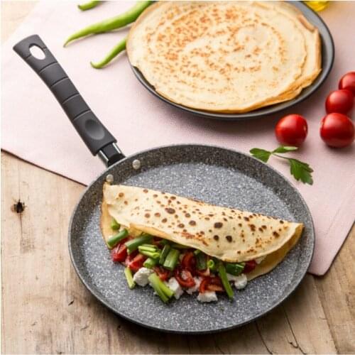 Emsan Titangranit 25 cm Pancake Crepe Pan for delicious crepe and gözlememeler making helper easy practical fast cooking