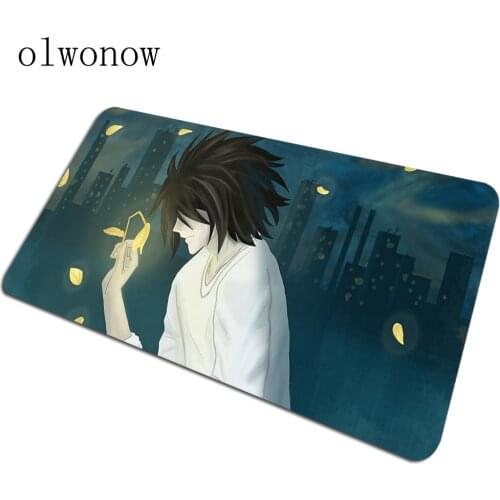 Death Note mousepad 800x300x4mm Misa Amane gaming mouse pad gamer mat computer desk padmouse keyboard rem play mats