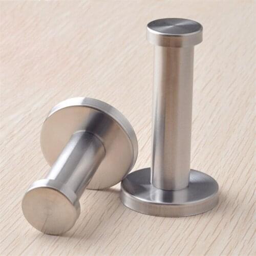 Stainless Steel Coat Hooks Hat Clothes Robe Holder Rack Hook Wall Hanger Coat Hooks Wall Mounted Bathroom Accessory