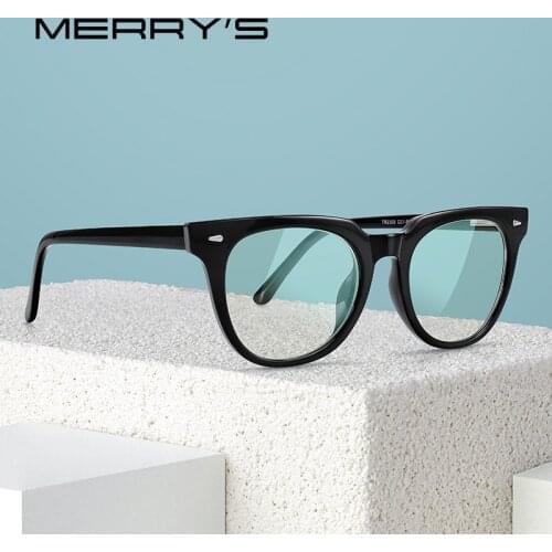 MERRYS DESIGN Classic Fashion Square Ray Blue Light Blocking Glasses For Men Women Anti-Blue Light Gaming Computer Glasses S2506