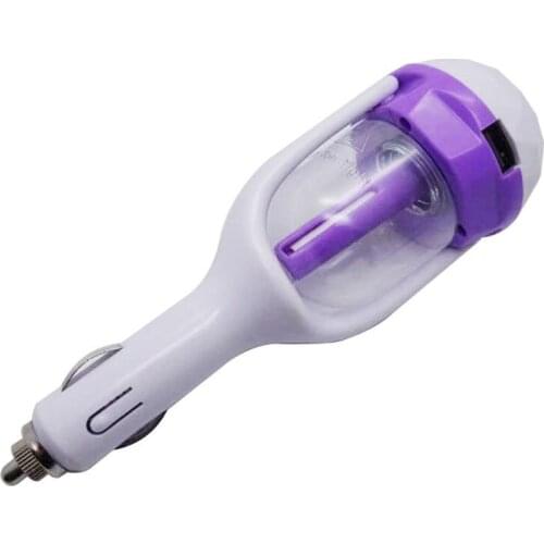 Mini Car Humidifier Air Purifier Filter Home Allergies Smoke Dust Deodorization Mold Pollen Air Cleaner for Bedroom