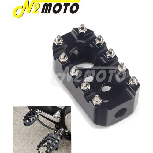 Motorcycle Anti-Skid MX Gear Float Footrest Foot Shift Peg For Harley Touring Dyna Softail Sportster Super Glide Fat Street Bob