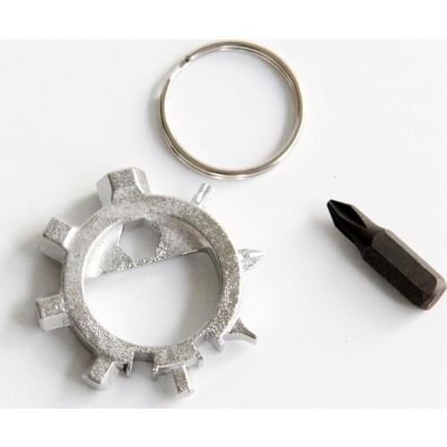 Super Travel Kit, 12 function in 1 Screwdriver, Ringtool - The Worlds Most Compact Multi-tool