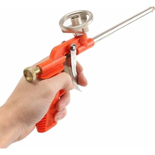 Free Shipping 2pcs per order CE certificated Red Foam Expanding Spray Gun Sealant Dispensing PU Insulating Applicator Tool
