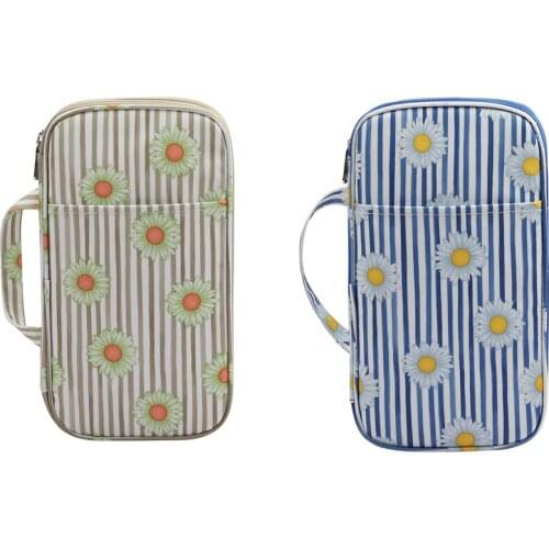 Portable Empty Knitting Kit Organizer Bag Knitting Needles Storage Bag Sewing Accessories