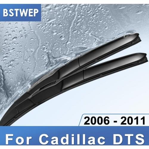 BSTWEP Hybrid Wiper Blades for Cadillac DTS Fit hook Arms