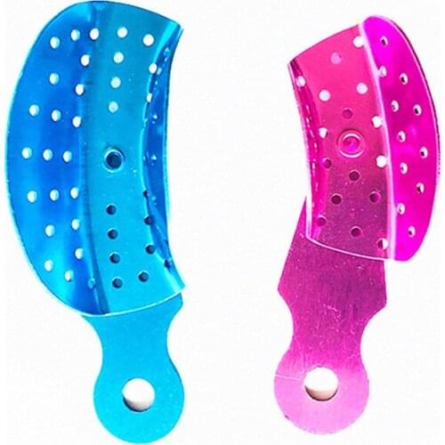 Dental Rotatable Adjustable Aluminum Impression Quadrant Tray Autoclavable impression Trays