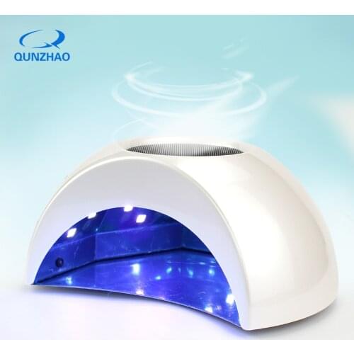 T2S 36W UV LED Lamp Nail Dryer for Cure All Gels Polish Air Purification Lamp Fan Cooling System Touch Screen Switch Nail Dryer