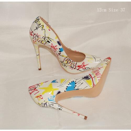 Veowalk Size US6.5=CN37=23.5cm, Women Chic Sexy Stiletto Pointy Toe High Heels Shoes, Ladies Pumps Clearance Sale