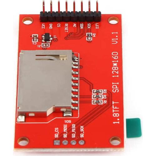 Sound Module for Toy 1.8 inch SPI TFT LCD Display Module ST7735 128x160 51/AVR/STM32/ARM 8/16 bit Electric Motor