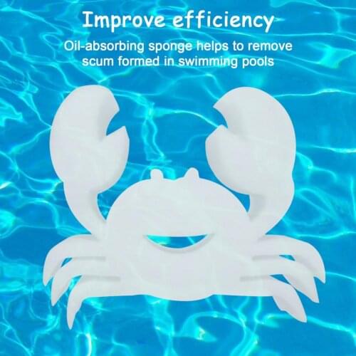 10 Pieces Oil Absorbing Scum Sponge Cute Shapes Pool Oil Remover Absorption Of Oil And Scum Swimming pool cleaner Tools Hot