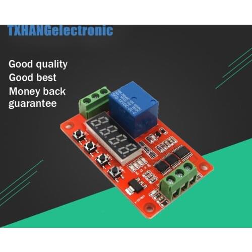 12V Automation Delay Multifunction Self-lock Relay Cycle Timer Module PLC Home diy electronics