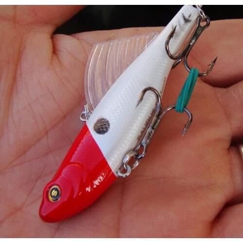 3PCS fishing Fish lure baits Fly Swing Minnow rattlin hook 6.5cm/14g Free shipping