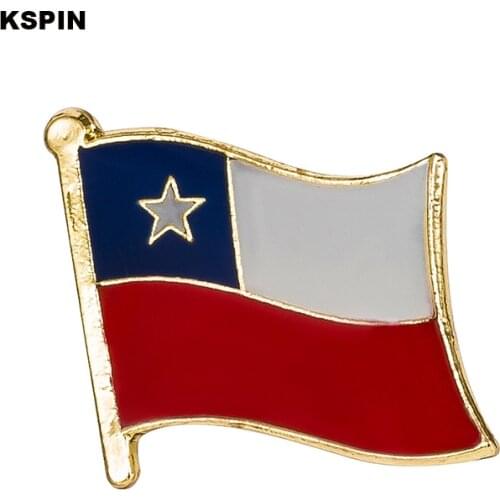 Chile flag pin lapel pin badge 10pcs a lot Backpack Icon KS-0216