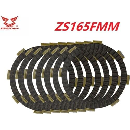 Zongshen CB250 air engine clutch plate assembly kayo bosuer bse 250cc dirt bike CQR250 ZS165FMM