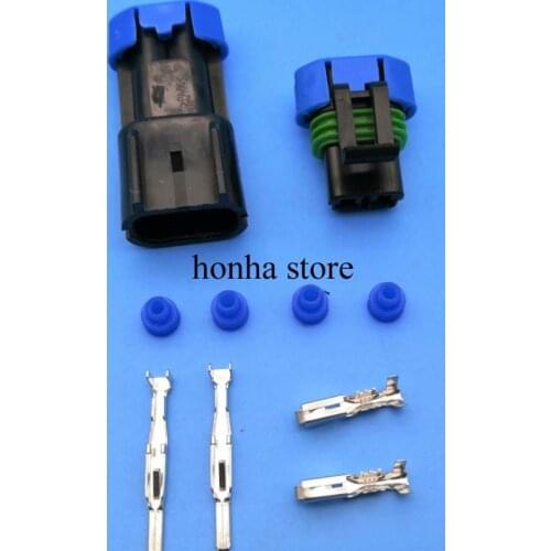 2 way sealed male and female Metri-Pack 280 series housing automotive waterproof electrical wire connector 15300027