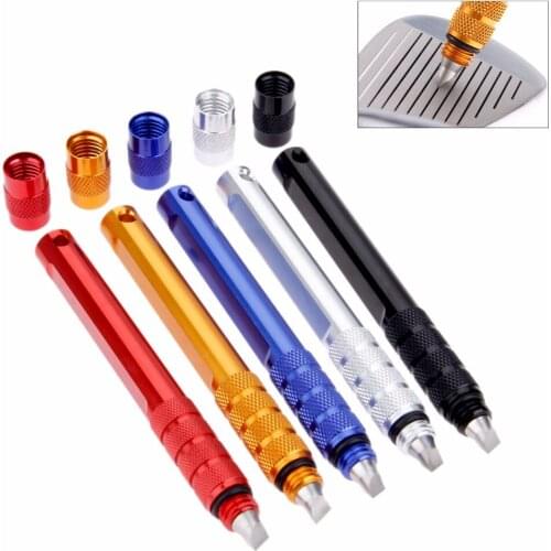 Golf Sharpener Golf Club Groove Sharpening Tool Golf Club Blade Sharpener Headstrong Wedge Alloy Wedge Cleaner
