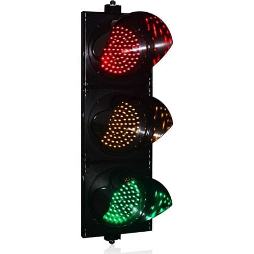 IP65 200mm Vehicle Red Yellow Green Led Traffic Light Signal