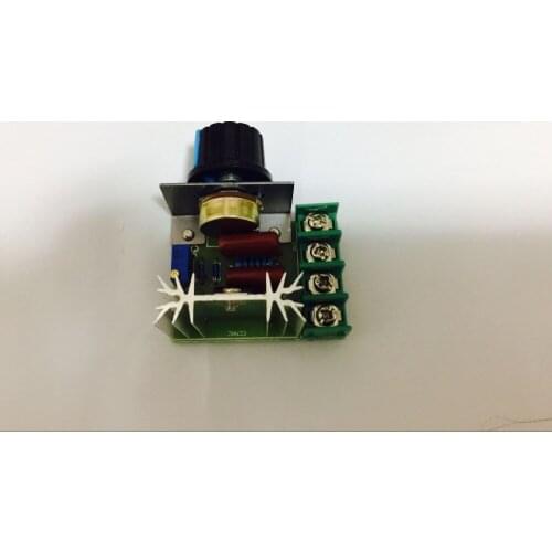 Free Shipping AC 220 V 2000 W SCR Voltage Regulator Dimming Dimmers Speed Thermostat Controller