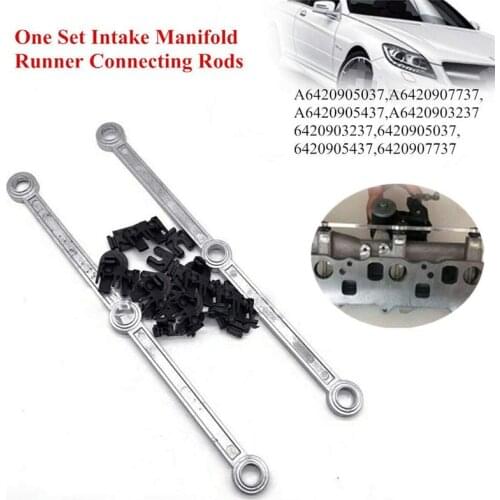 1 Set Air Intake Inlet Manifold Connecting Rods Repair Kit For Mercedes Diesel 3.0 3.2 6420907737 6420903237 6420905037 64209054
