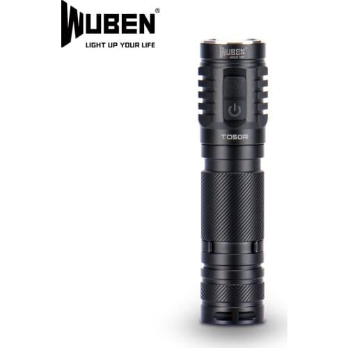 WUBEN TO50R High CRI Flashlight 2800 Lumens USB Rechargeable IP68 Dual Side Switch LED Flash Light with 21700 Battery