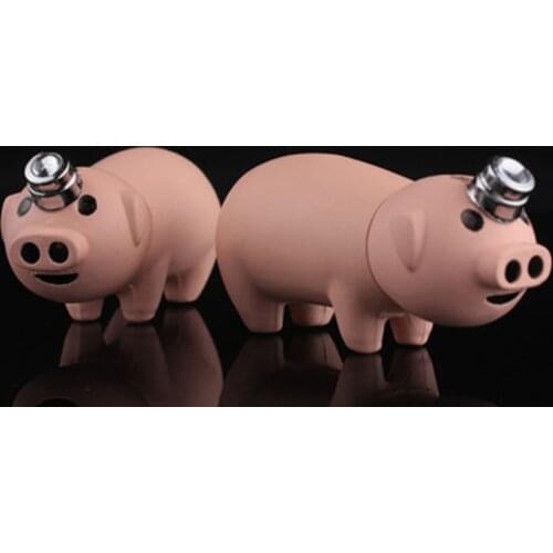 Mini Funny Piggy Gas Unusual Lighters Cigarette Cigar Pipe Gadget Men’s Gifts Smoking Accessories Creative Girls Gifts