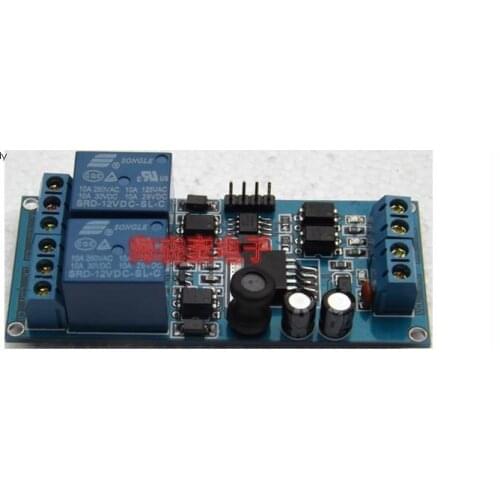 12V dual relay module programmable relay control panel delay timing switch