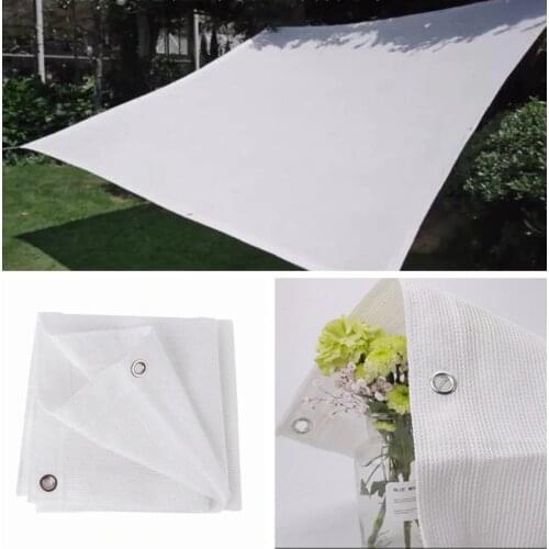 High Quality White Anti-UV HDPE Sunshade Net Home balcony Succulent Plant Protection Cover Garden Sunscreen Sunblock Shading Net