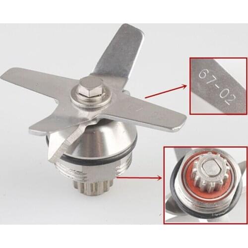 5pcs jtc blender knife Stainless Steel blender blades blade tm-767 knife spare parts grinder