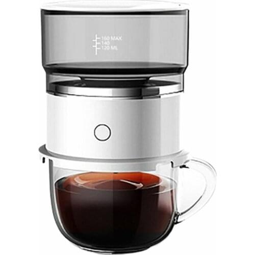 Household Battery Powered Portable Automatic Coffee Maker Handheld Drip Coffee Machine Companion Powder Coffee Maker