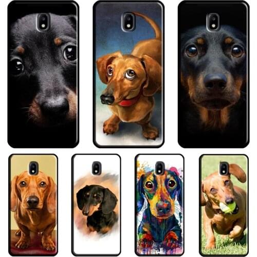 Dachshund Dog For Samsung Galaxy J7 2017 A3 A5 J1 J3 J5 2016 A6 A8 J6 J4 Plus A7 A9 J8 2018 Phone Case