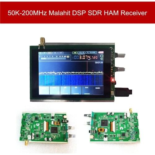 Malahit 50KHz-200MHz DSP SDR Receiver Shortwave Radio Receiver Amateur Ham Radio