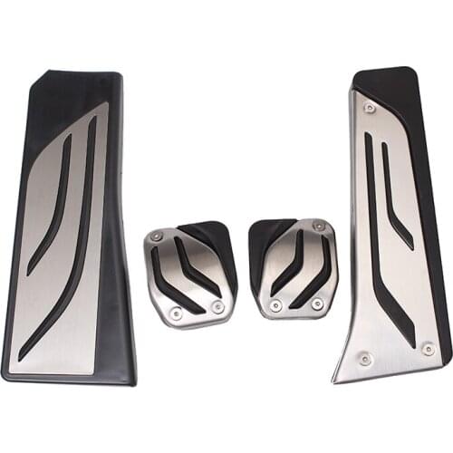 Pedal Plate Pad For BMW 5 6 7 Series X3 X4 F06 F11 F12 F13 F25 F26 Z4 LHD AT/MT Stainless steel Brake Gas Accelerator