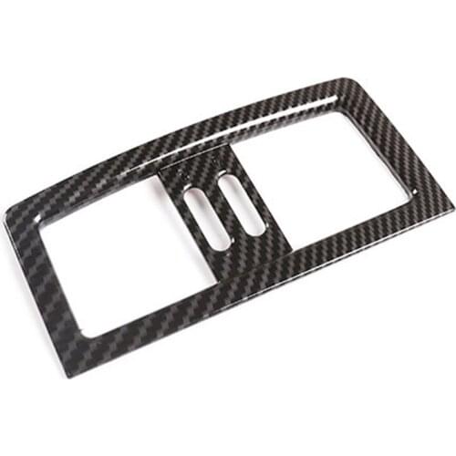 Car Rear Row Air Conditioning Outlet Vent Trim Sticker for 5 Series E60 2004-2010 Interior Accessories